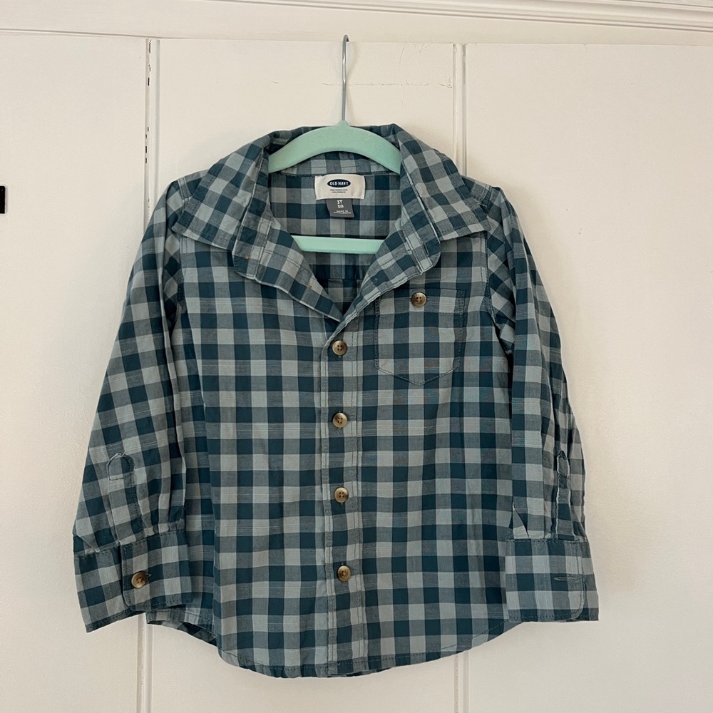 Kids Checkered Shirt by Old Navy